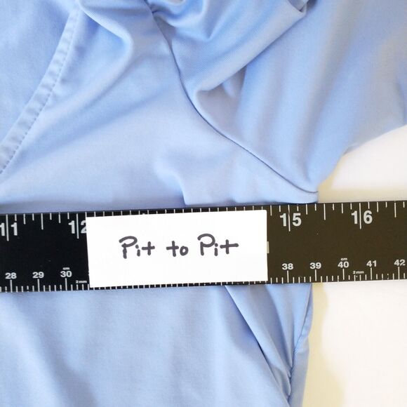 Juicy Couture Swimsuit Cover Up Mini Dress XS Blue Puff Sleeves Heart Buttons - Picture 12 of 15